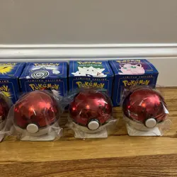 New Sealed Pokemon 23k Burger King Gold Plated Trading Card Set Blue Lot Of 6 - Image 3