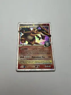 Pokemon Card - Charizard G LV.X DP45 Diamond Pearl Black Star Promo Holo - Image 1