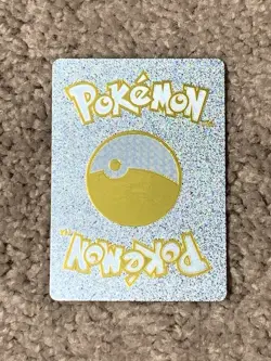 Pokemon Flareon V HP210 Flaming Breath Multi-Colored Foil Fan Art Display Card - Image 2