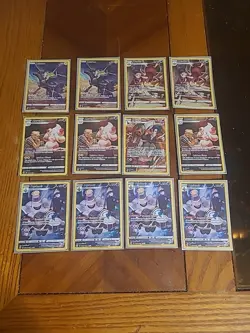 12 Card Pokemon Trainer Gallery Lot - Image 1