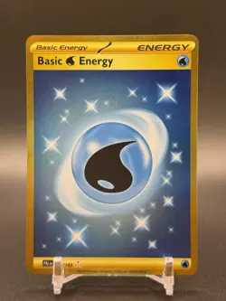 Basic Water Energy 279/193 Sv02: Paldea Evolved Gold Hyper Rare Card Pokemon TCG - Image 1