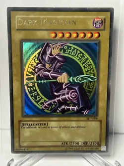 1996 Yu-Gi-Oh! Dark Magacian SDY-006 Holo Card - Image 1
