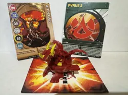 Bakugan Neo Dragonoid Red Pyrus New Vestroia 540g Battle Brawlers W Cards RARE - Image 1