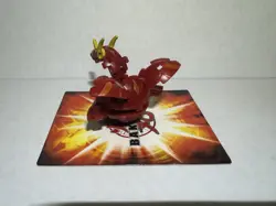 Bakugan Neo Dragonoid Red Pyrus New Vestroia 540g Battle Brawlers W Cards RARE - Image 4