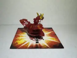 Bakugan Neo Dragonoid Red Pyrus New Vestroia 540g Battle Brawlers W Cards RARE - Image 5