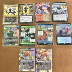 Magic The Gathering Spider Man 10 Card Lot - Image 1