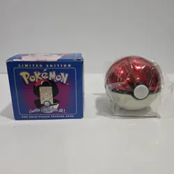 Pokemon 1999 Jigglypuff #039 23k Gold Plated Trading Card Pokeball BK Sealed - Image 1