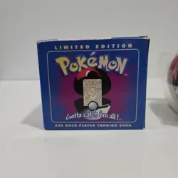 Pokemon 1999 Jigglypuff #039 23k Gold Plated Trading Card Pokeball BK Sealed - Image 2