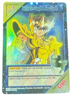 Knights Of The Zodiac TCG ADV Exclusives 4 Card Set English Bandai (2003) - Image 2