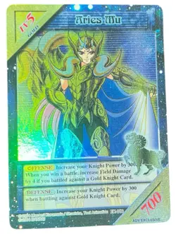 Knights Of The Zodiac TCG ADV Exclusives 4 Card Set English Bandai (2003) - Image 4