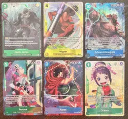 One Piece TCG Parallel Alt Art SR LOT of 38 Foil Cards English Mixed Sets NM - Image 1