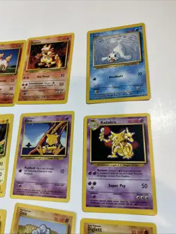 Vintage Lot of x29 Pokemon Common Uncommon Base Set Cards Lp Nm~Mint - Image 4