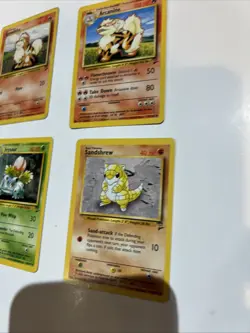 Vintage Lot of x17 Pokemon Common Uncommon Base Set 2 Cards Lp Nm~Mint - Image 4