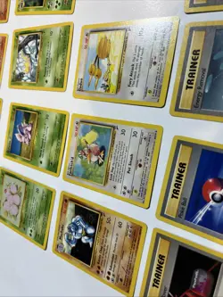 Vintage Lot of x17 Pokemon Common Uncommon Base Set 2 Cards Lp Nm~Mint - Image 5