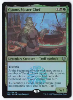 Gyome, Master Chef M Commander 2021 5 NM - Image 1