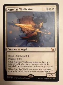 MTG Magic the Gathering Aurelia's Vindicator (4/462) Murders at Karlov Manor - Image 1