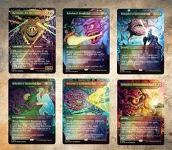 MTG Secret Lair D&D: Death Is in the Eyes of the Beholder I + II Rainbow Foil - Image 2