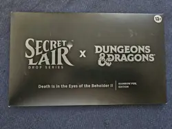 MTG Secret Lair D&D: Death Is in the Eyes of the Beholder I + II Rainbow Foil - Image 5