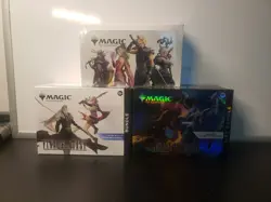Magic the Gathering Final Fantasy Bundle Lot Of 3 Sealed - Image 1