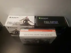 Magic the Gathering Final Fantasy Bundle Lot Of 3 Sealed - Image 2