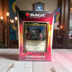 MTG Commander 2020 Ruthless Regiment Deck Sealed | Jirina Kudro C20 Mardu Humans 630509943579 - Image 1