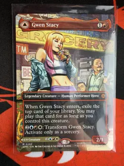 Gwen Stacy / Ghost-Spider 2025 Magic The Gathering M 0202 Normal - Image 1