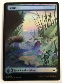 MTG Bloomburrow Island Full Art Foil 0267 NM - Image 1