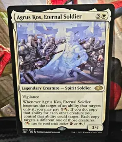 magic the gathering - Agrus Kos, Eternal Soldier - Legendary Creature - Rare - Image 1