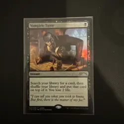 Mtg Vampiric Tutor Judge Promo - Image 1