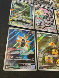Pokemon TCG Scarlet & Violet Illustration Rares (Lot Of 9) All NM Condition - Image 2