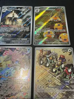 Pokemon TCG Scarlet & Violet Illustration Rares (Lot Of 9) All NM Condition - Image 4
