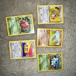 1999 Pokemon 1ST EDITION Jungle Set Non Holo UNCOMMON COMMON Set LP/NM - Image 4