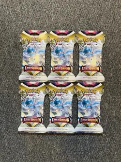 Pokemon TCG: Lost Origin Sleeved Booster Packs X6 - Image 1