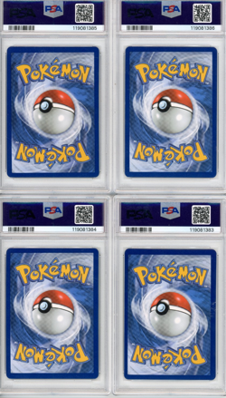 Set of 4 2021 Pokemon SWSH BSP Pikachu V-Union Celebrations Collection PSA - Image 2