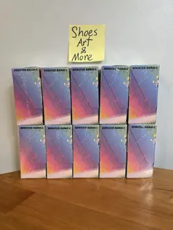 LOT OF 10 Pokemon TCG: S&V Prismatic Evolutions Booster Bundle “FACTORY SEALED” - Image 4