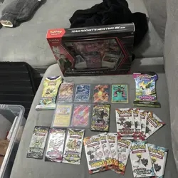 Pokemon Sealed Bundle Fusion Strike/team Rocket Collection Box New Sealed - Image 1