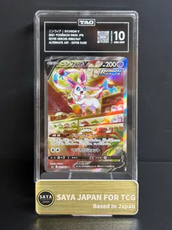 Pokemon Sylveon V Eevee Heroes s6a Japanese Full Alt Art #083 TAG 10 Gem Mint - Image 1