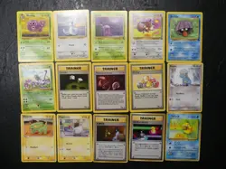 Pokemon TCG Bulk Lot Base Set Fossil Jungle Japanese Neo Genesis (RM) - Image 5