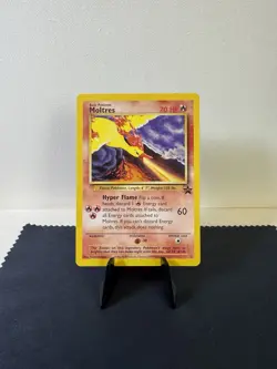 Pokemon TCG: WOTC Black Star Promo Moltres 21 LP+ - Image 2