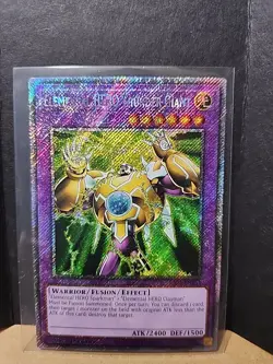 Elemental Hero Thunder Giant Platinum Secret Rare Card RA03-EN153 - Image 1