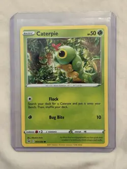 Caterpie 001/264 Fusion Strike Common Pokemon Card - Image 1