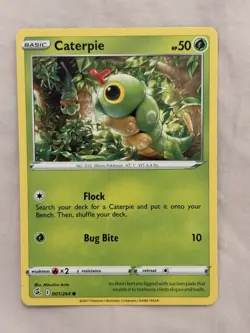 Caterpie 001/264 Fusion Strike Common Pokemon Card - Image 2