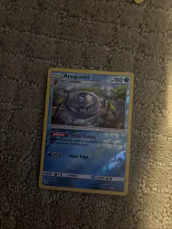 Araquanid Hp 100 Water Holo #46/149 Pokemon 2017 Card - Image 1