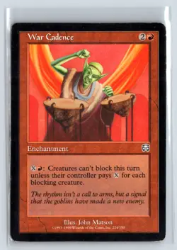 (4X) War Cadence - Mercadian Masques - MTG Magic the Gathering Card - Image 5