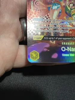 Onepiece Card Game O-Nami SP OP06-101(OP07) Wings Of The Captain English ALT ART - Image 3