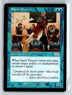 (4X) Stern Proctor Urza's Saga Uncommon - MTG Magic the Gathering Card - Image 1