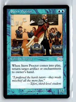 (4X) Stern Proctor Urza's Saga Uncommon - MTG Magic the Gathering Card - Image 3