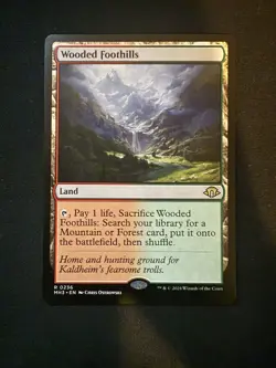 Wooded Foothills Modern Horizons 3 NM MTG Non-Foil - Image 1