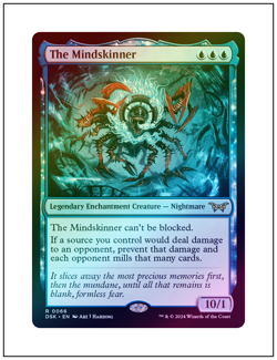 1x The Mindskinner, Foil, Magic the Gathering MTG NM - Image 1