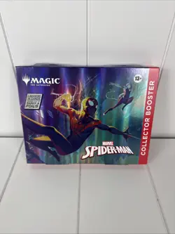 Magic The Gathering Marvel's Spider Man Collector Booster Pack MTG New. In Hand - Image 1